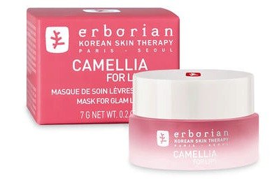 Zkrášlovací balzám/ maska na rty Erborian Camellia for Lips, 499 Kč. Koupíte na www.marionnaud.cz