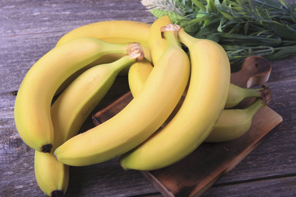 Banán je neškodnou potravinou.