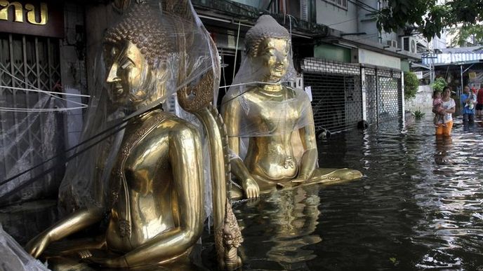Bangkok, záplavy