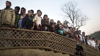 Etnické čistky Rohingů v Barmě pokračují, tvrdí OSN