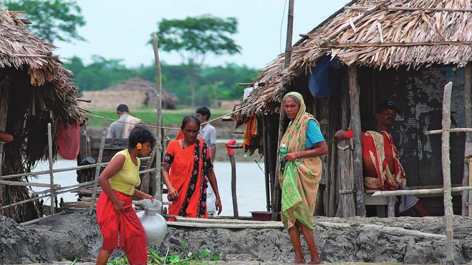 Bánia Šanta – bangladéšská „čtvrť červených luceren“.