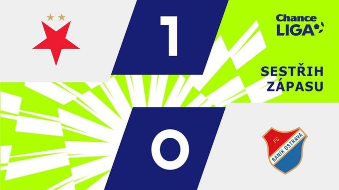 SESTŘIH: Slavia - Baník 1:0. Holec čaroval, ale šlágr rozhodl Zima SESTŘIH: Slavia - Baník 1:0. Holec čaroval, ale šlágr rozhodl Zima