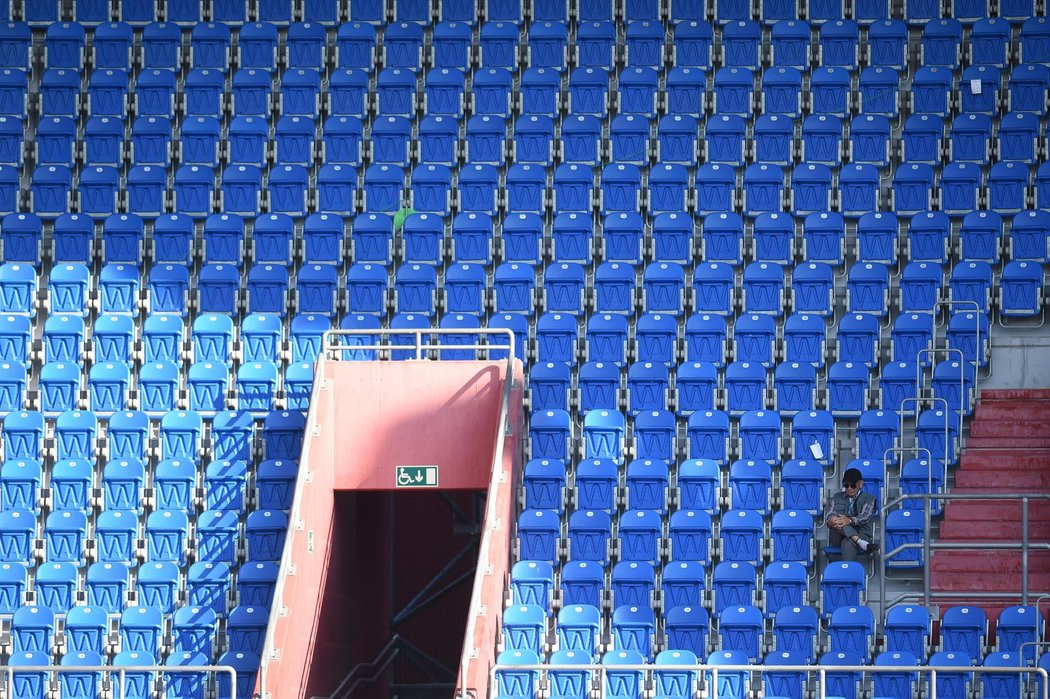 Kvůli trestu musel zůstat stadion Baníku Ostrava pro zápas s Českými Budějovicemi prázdný