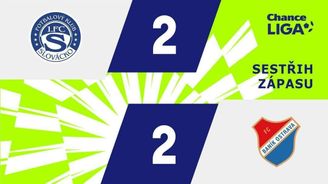 SESTŘIH: Slovácko – Baník 2:2. Kolaps hostů, ztratili náskok. Jedlička chytil penaltu SESTŘIH: Slovácko – Baník 2:2. Kolaps hostů, ztratili náskok. Jedlička chytil penaltu