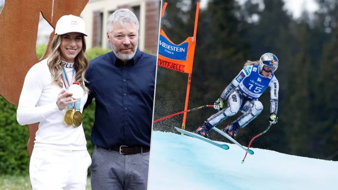 Ester Ledecká oznámila konec svých lyžařských trenérů. Ondřej Bank s ní spolupracoval dlouhých 10 let.