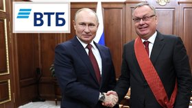 Andrej Kostin je dlouholetým spojencem Vladimira Putina.