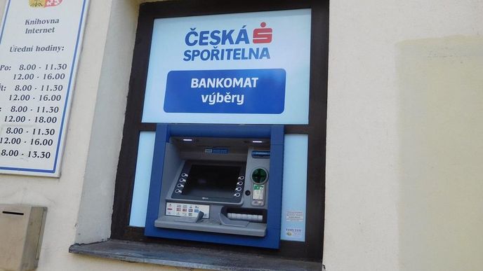 Bankomat České spořitelny