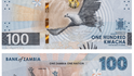 Jako třetí skončila zambijská bankovka v hodnotě 100 kwacha, na které je vyobrazen orel a dvojice žiraf. Jako třetí skončila zambijská bankovka v hodnotě 100 kwacha, na které je vyobrazen orel a dvojice žiraf.