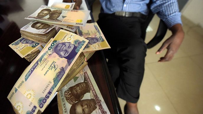 Nigerijské bankovky