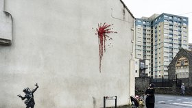 Banksyho nové dílo v Bristolu