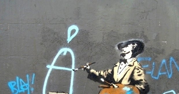 Banksyho provokativní dílo z ulic Londýna