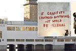 Výstava World of Banksy v pražském Mánesu