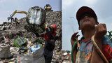 Život na hromadě odpadků: Obří skládka je domovem pro tisíce lidí, někteří se tu i narodili