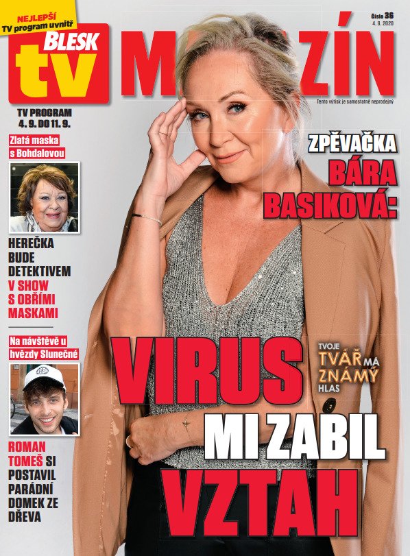 Bára Basiková v Blesk tv MAGAZÍNU