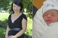 Reportérka Divišová porodila: Má krásnou holčičku