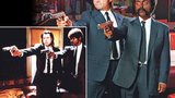 Poznáte, kdo to je? České hvězdy jako gangsteři z Pulp Fiction