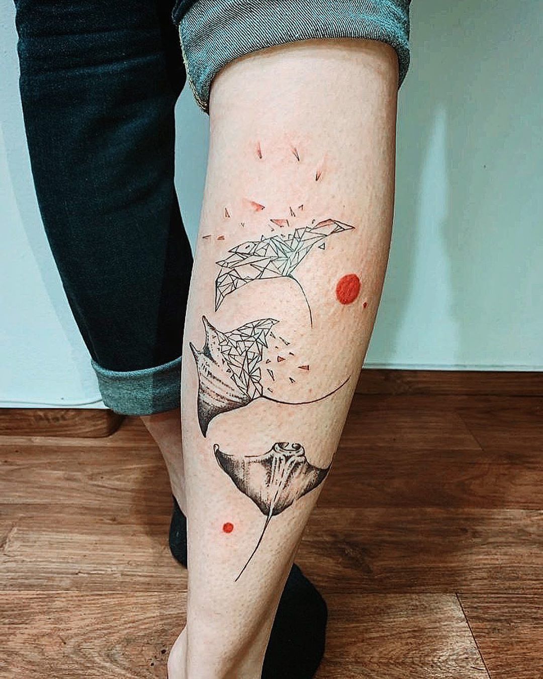 Bára Jánová a její tetování