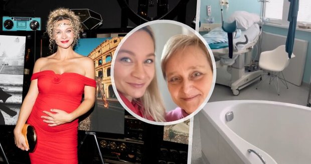 Těhotná Mottlová má plány jasné: Tady budu rodit! A to je moje »porodní bába«