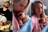 Dojatá maminka Mottlová: Detaily porodu! A vyznání manželovi