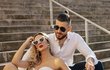 Bára Mottlová s přítelem Davidem Bára Mottlová s přítelem Davidem