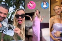 Krásná novinka: Sexbomba Bára Mottlová je maminkou! Syn dostal dost neobvyklé jméno!