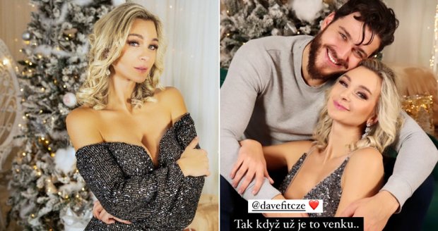 Bára Mottlová se pochlubila svým fešným přítelem Davidem Plevou.