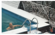 Luděk Munzar v bazénu v lednu 2018