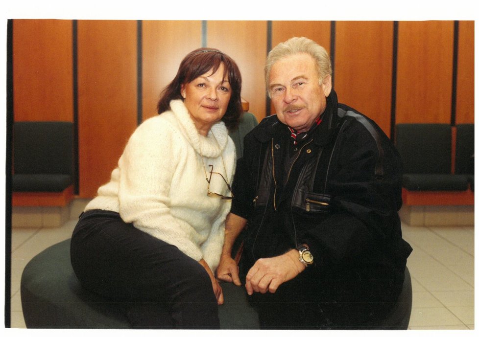 Luděk Munzar s manželkou Janou Hlaváčovou