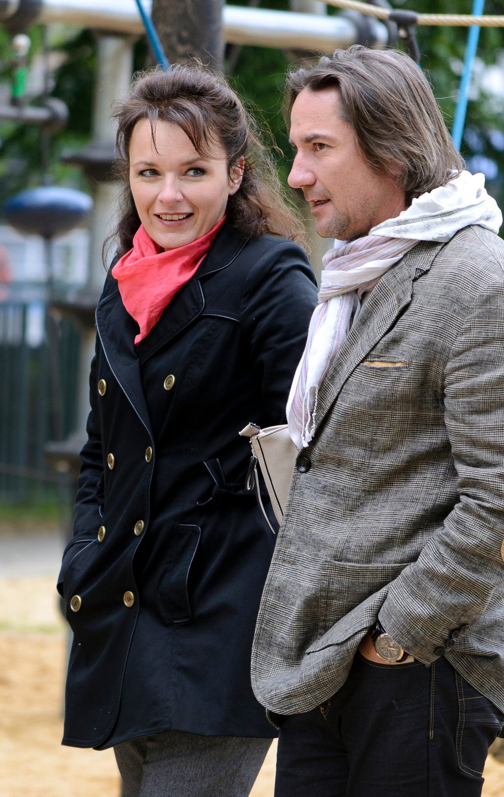Munzarová si natáčení po boku svého partnera Martina Trnavského dlouho neužila.