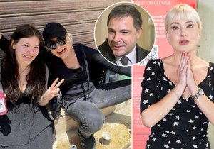 Bára Nesvadbová s dcerou Bibianou