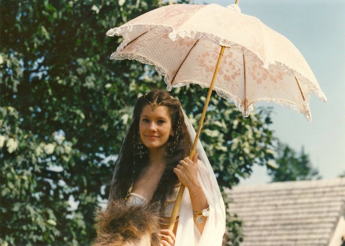 1996, Lotrando a Zubejda Seidlová ve své nejznámější filmové roli – jako princezna Zubejda.
