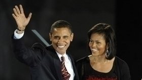 Barack Obama se svojí manželkou Michelle