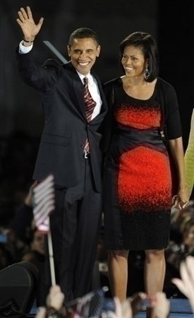 Barack Obama se svojí manželkou Michelle