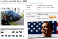 Na prodej auto, kterým se vozil Obama: Vyvolávací cena? Milión dolarů