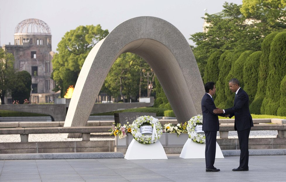 Obama v Hirošimě: Už se to nikdy nesmí opakovat.