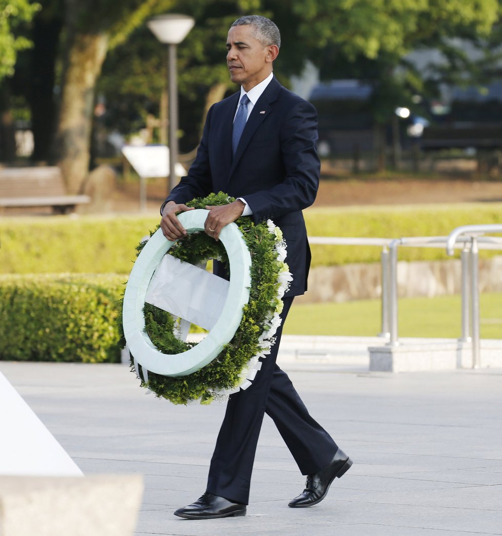 Obama v Hirošimě: Už se to nikdy nesmí opakovat.