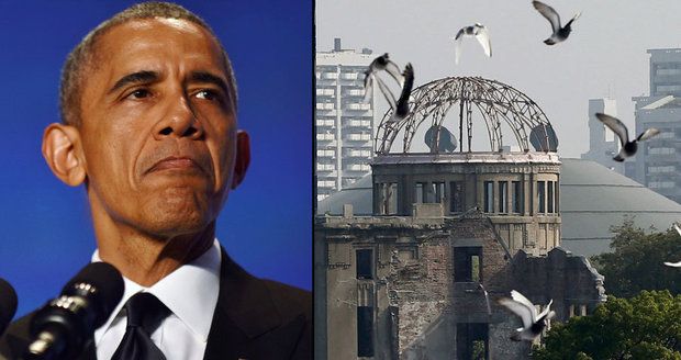 Obama po Kubě chystá další zápis do historie. Přiletí do vybombardované Hirošimy