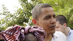 Nevlastní babička exprezidenta Obamy Sarah Obamová
