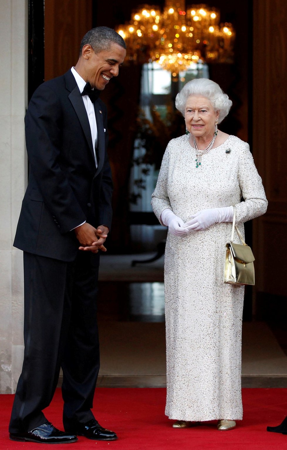 Barack Obama s Alžbětou II. (25. května 2011)