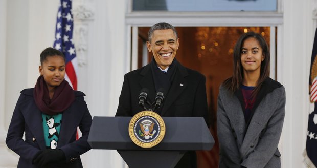 Starosti prezidenta Obamy: Dcery nechává hlídat ochrankou