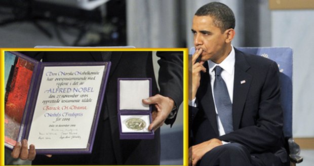 Barack Obama převzal Nobelovu cenu za mír