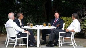 Barack Obama pozval znepřátelené strany na pivo do Bílého domu