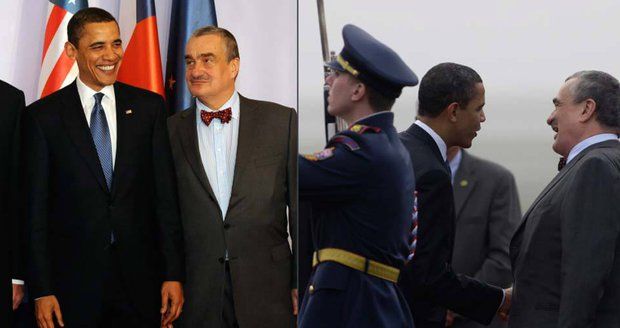 „Poznal mě podle knírku.“ Schwarzenberg vzpomíná na setkání s Obamou