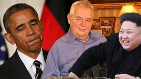 Obama se na oslavy do Moskvy nechystá. Miloš Zeman a Kim Čong-un však ano.