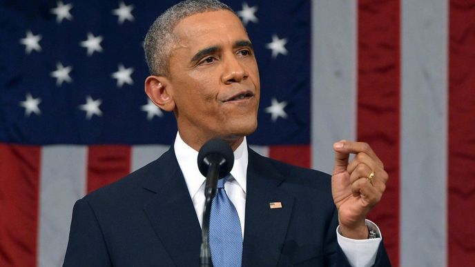 Barack Obama přináší zprávu o stavu unie