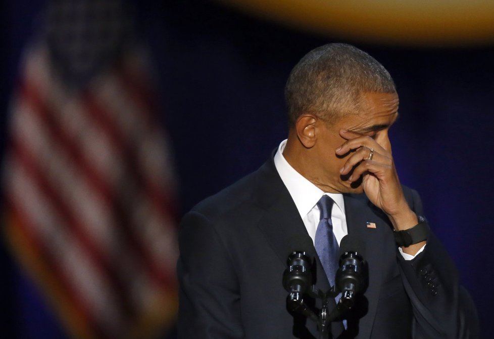 Barack Obama byl, je a bude plačka.