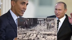 Šéf Bílého domu Barack Obama a ruský prezident Vladimir Putin se na řešení situace v Sýrii neshodnou.