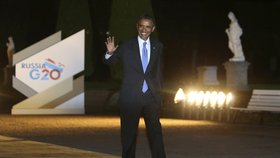 Barack Obama dorazil do Ruska na summit G20, kde se mj. řešila i otázka syrské krize