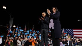 Obama s manželkou Michelle