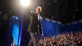 Prezident Obama zářil po vítězství štěstím a sliboval lepší zítřky